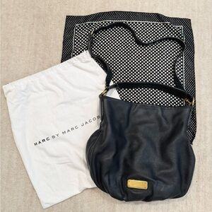 Marc by Marc Jacobs Navy Leather Shoulder Bag